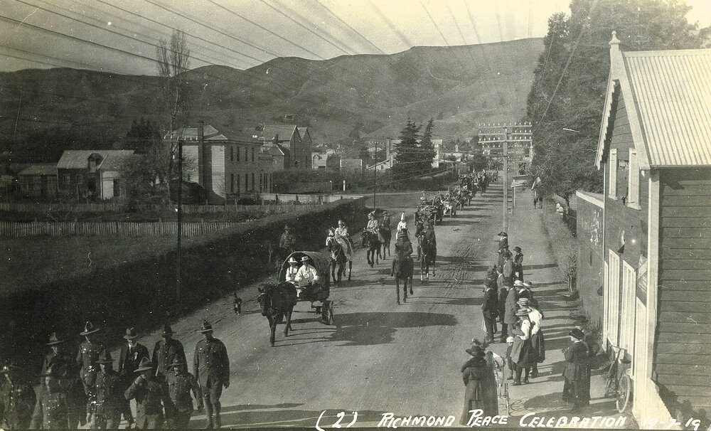 Richmond peace celebrations Queen Street North