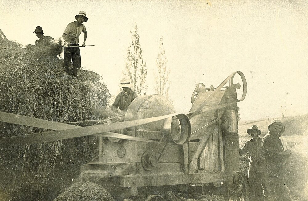 Straw mill at Stanley Brook