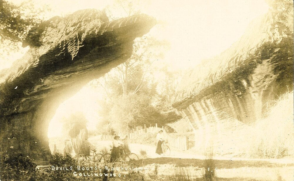 Ladies at the Devil's Boots