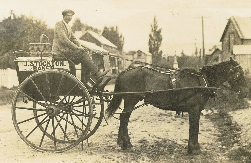 J Stockon bakery delivery horse and cart