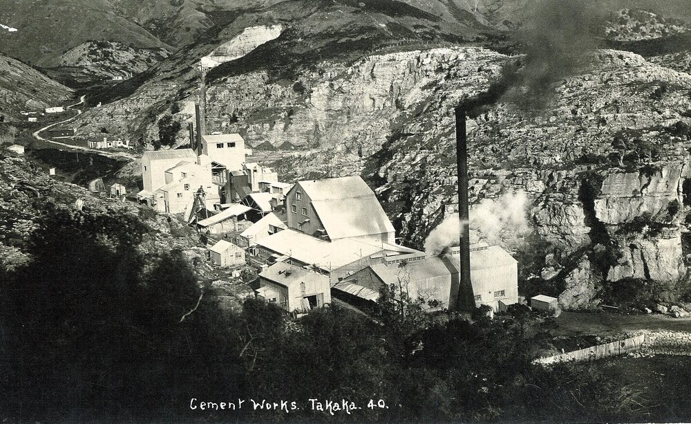 Tarakohe cement works