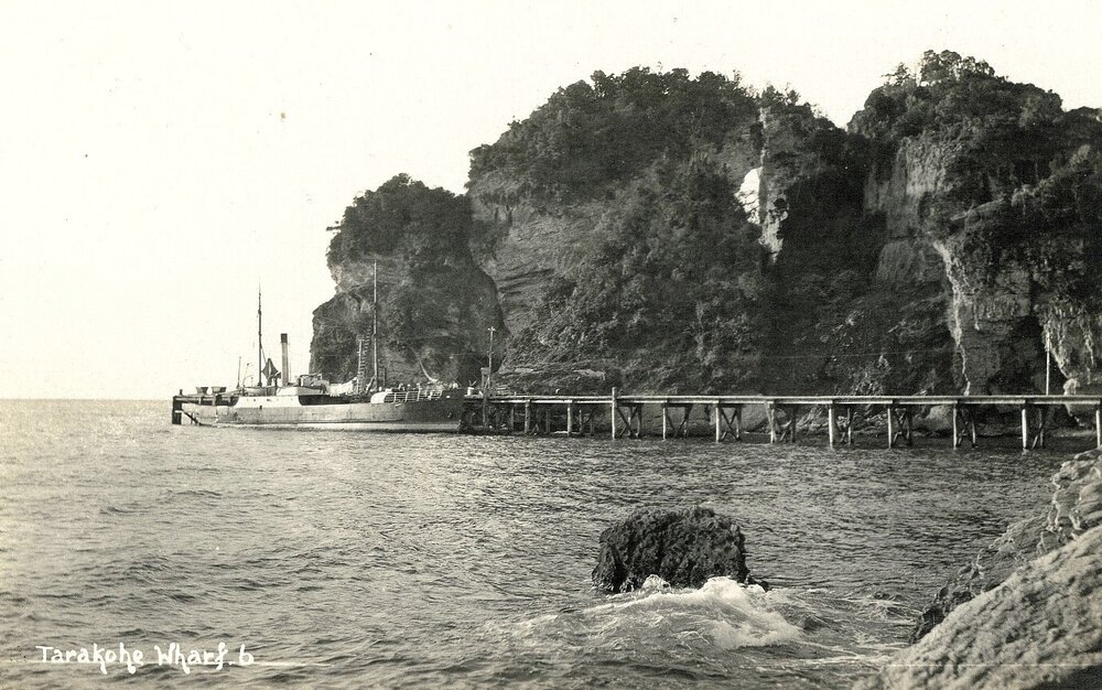 Port Tarakohe wharf 