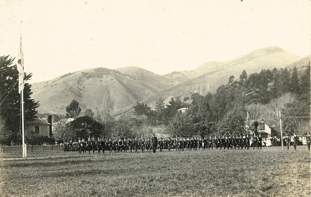 Boys Military drill