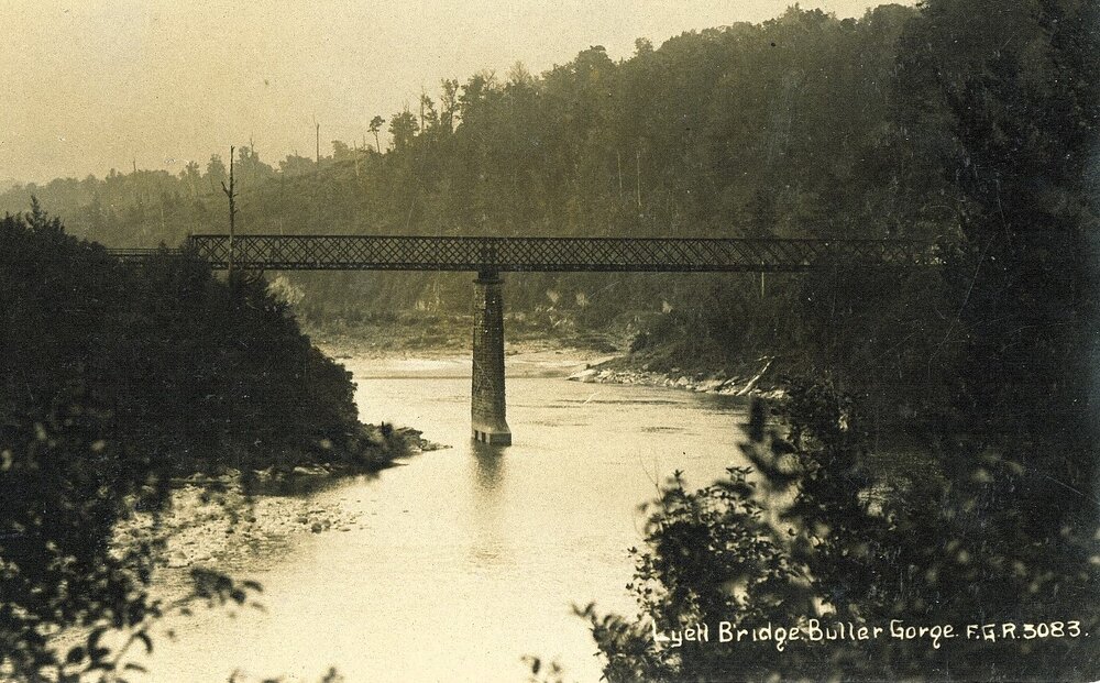Lyell Bridge over the Buller Gorge