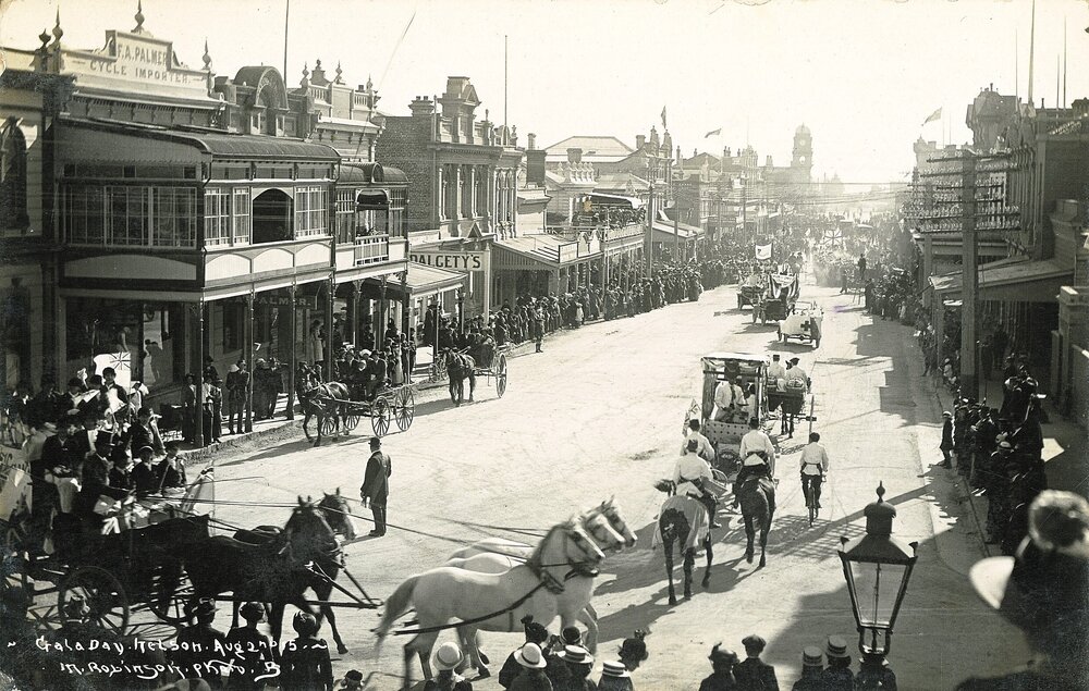 Others in fundraising procession