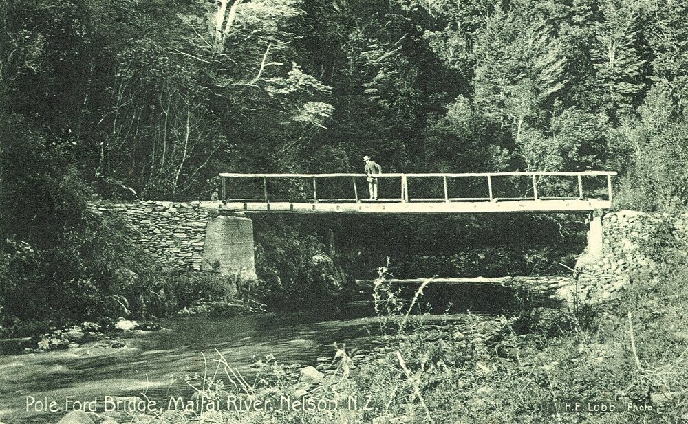 Pole Ford Bridge, Maitai River Mahitahi