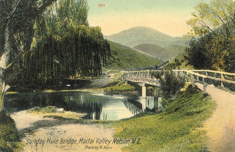 Sunday Hole Bridge Maitai Valley