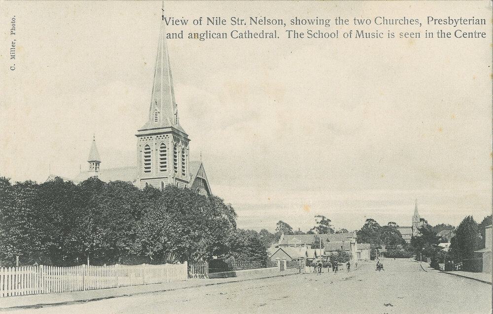 Nile Street Anglican and Presbyterian churches