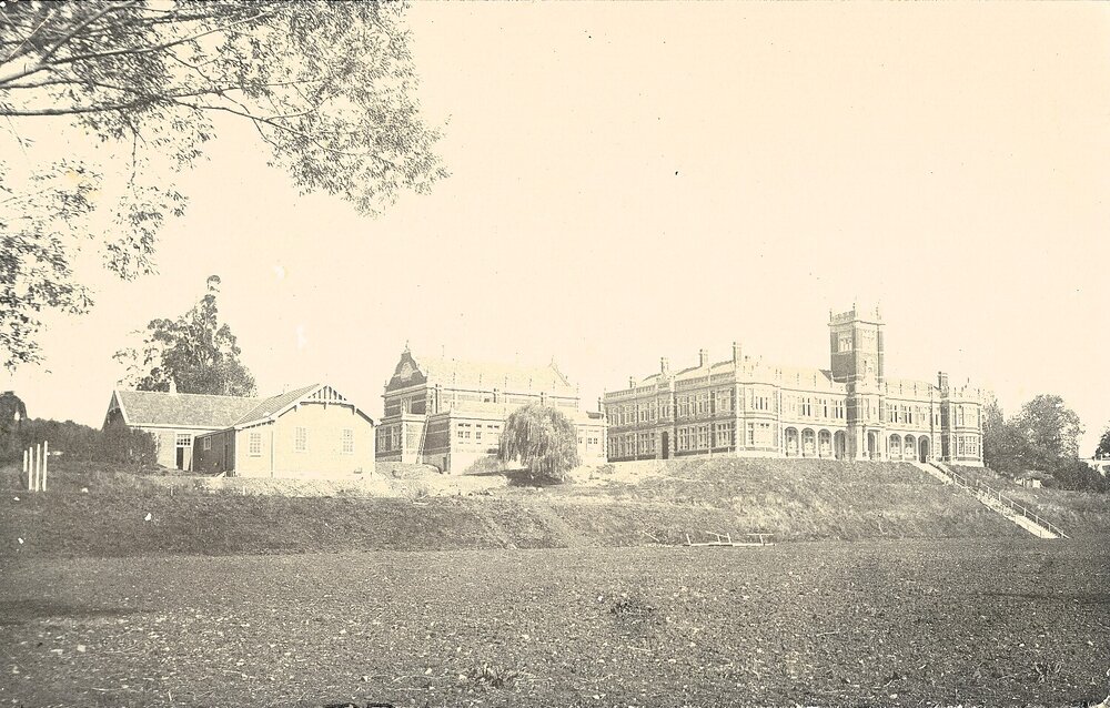 Nelson College buildings by H Brusewitz