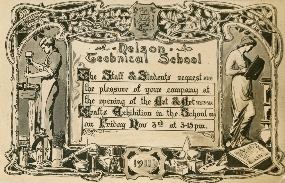 Nelson Technical School exhibitions