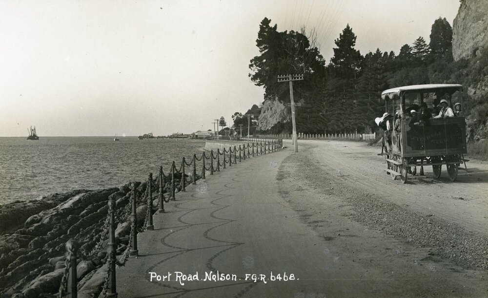 Carriage on Rocks Road