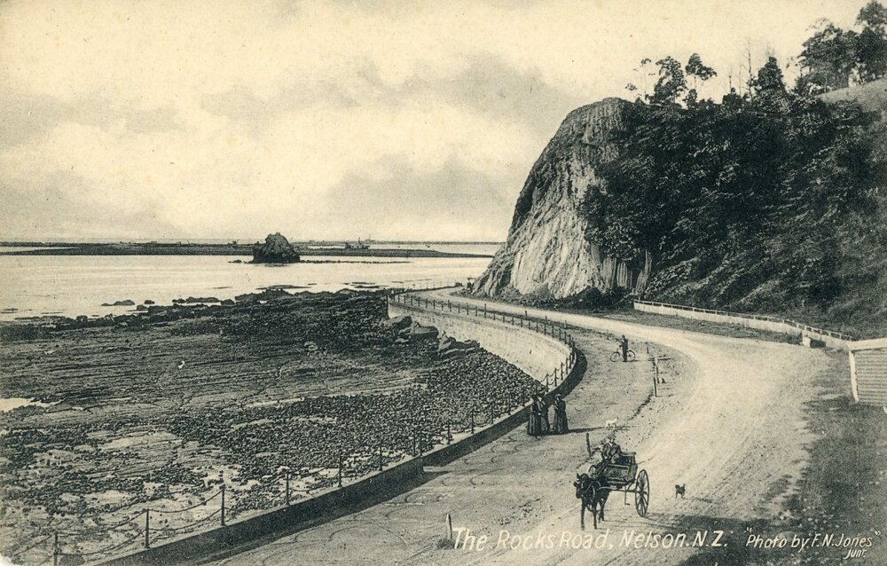 Rocks Road at low tide