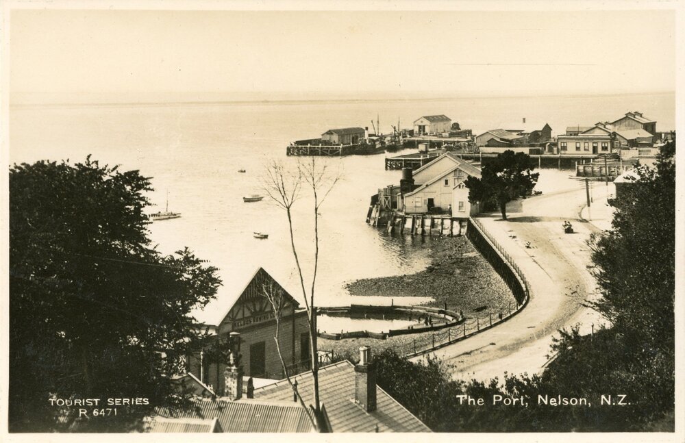 View of the Nelson's Port and the Nelson Rowing Club