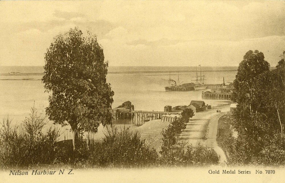 Early view of Nelson Harbour