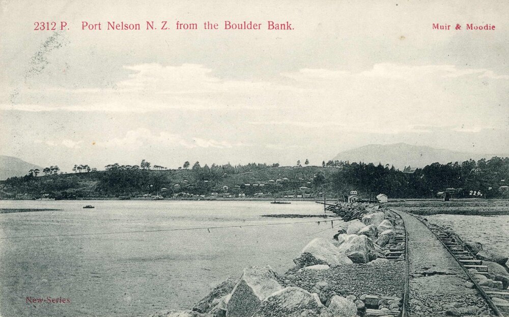 Port Nelson from the Boulder Bank
