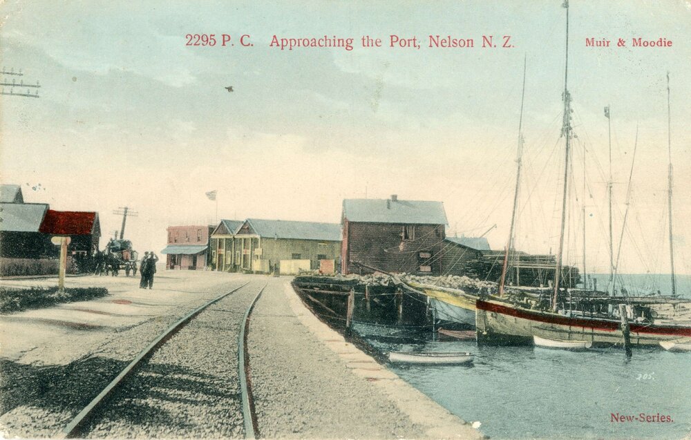 Approaching Port Nelson