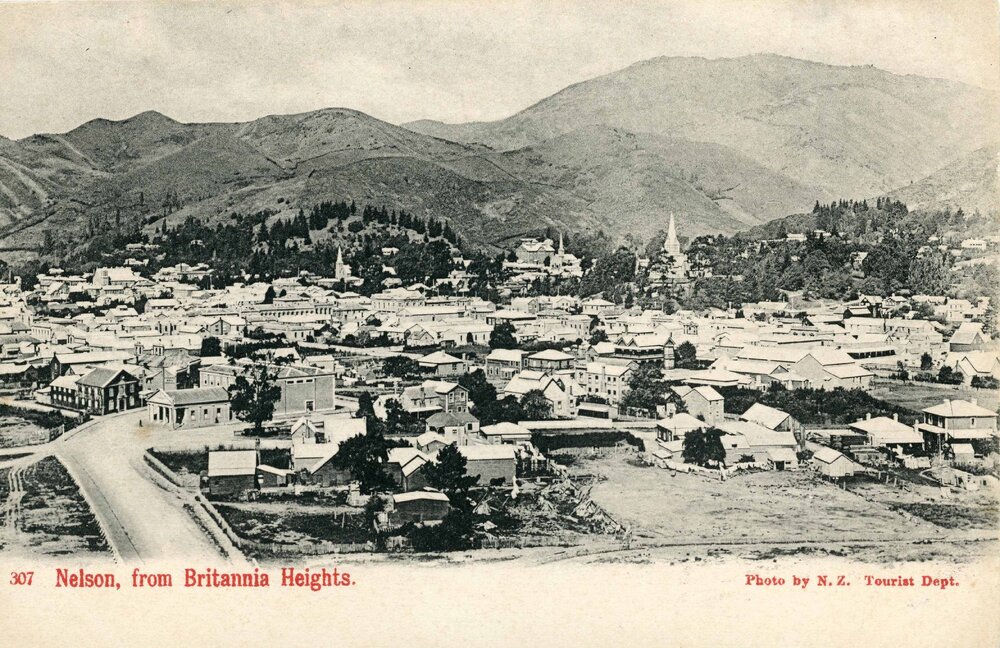 Nelson City from Britannia Heights