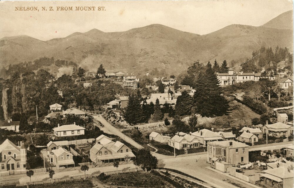 View of Nelson from Mount Street