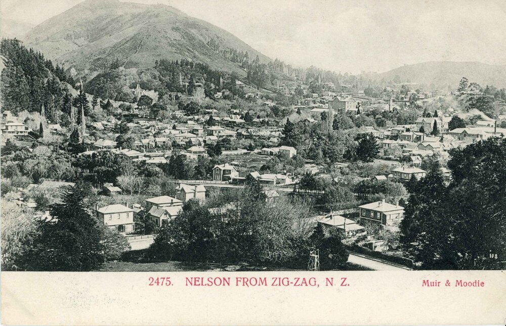 View of Nelson from Zig-Zag