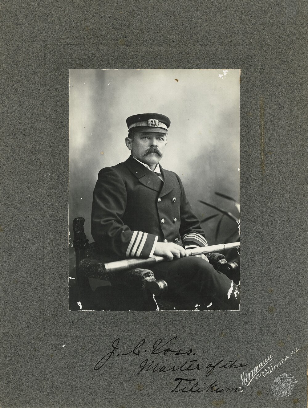 J. C. Voss master of the Tilikum