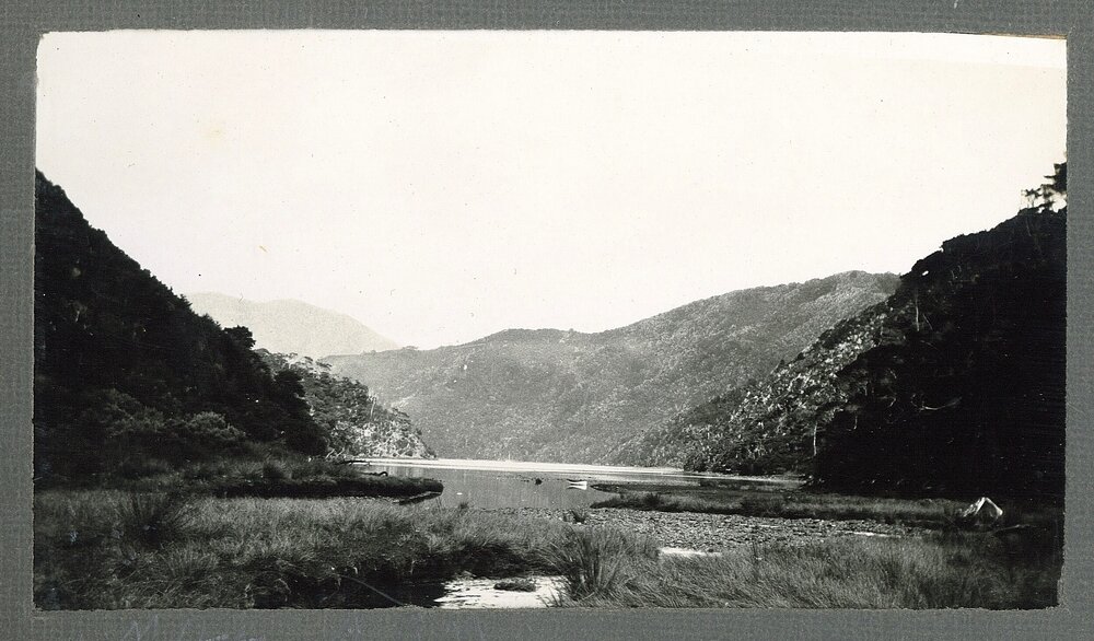 Scenic view of a lagoon or inlet