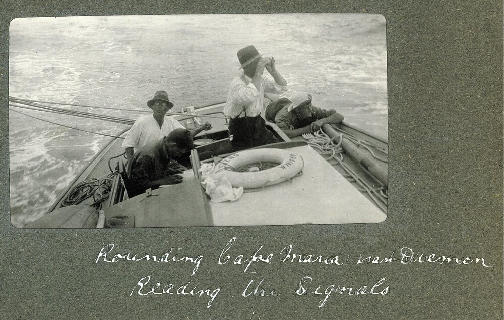 Rounding Cape Maria van Diemen