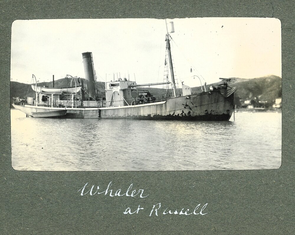 Whaling vessel in Russell