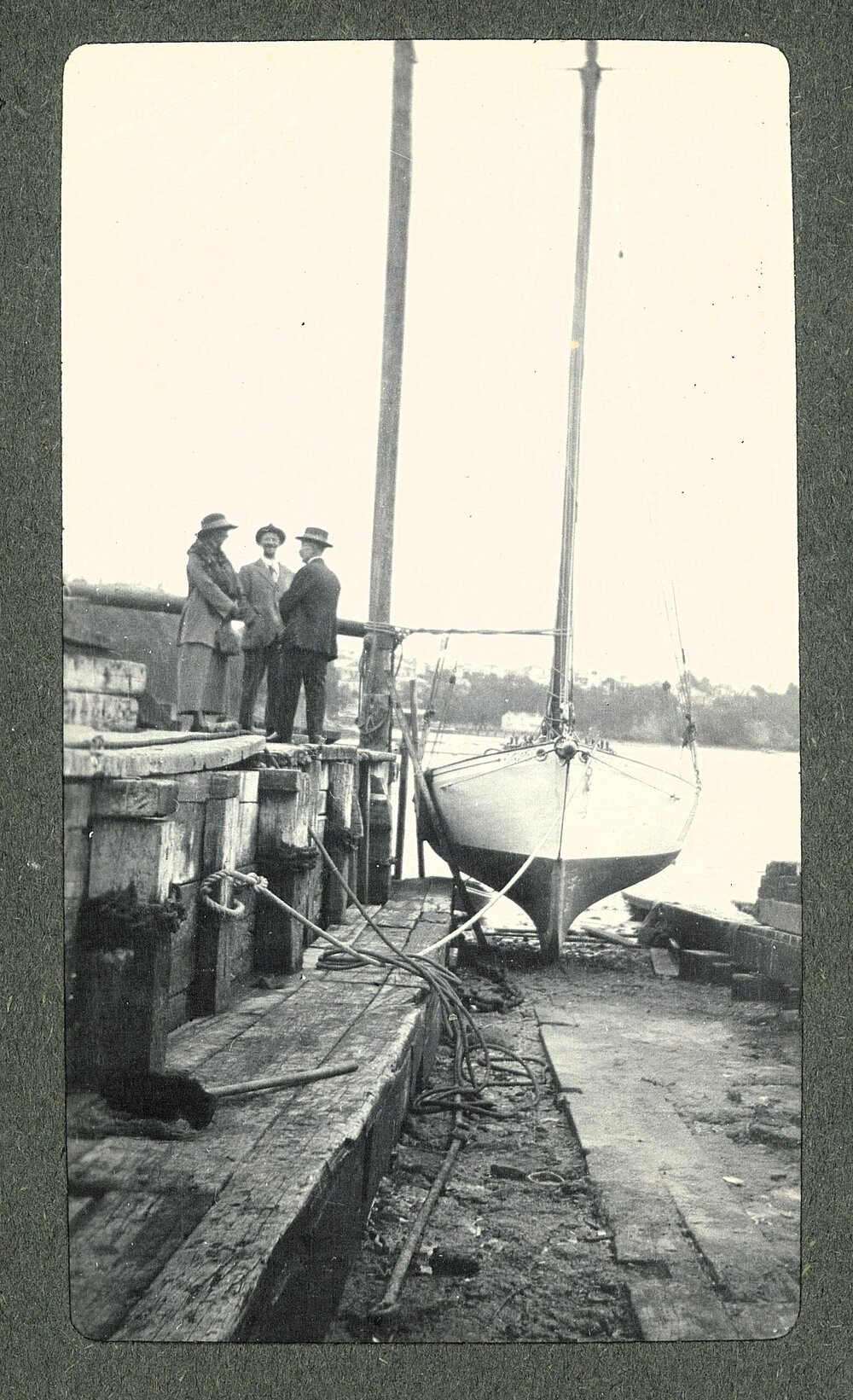 Arawa in drydock