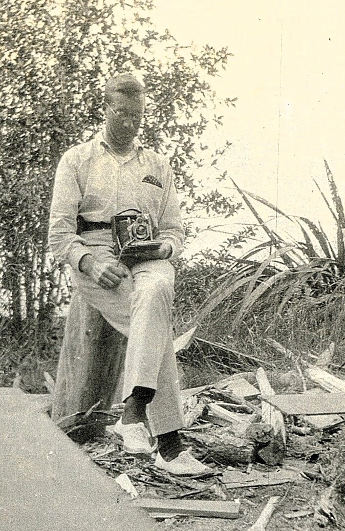 Photographer with camera