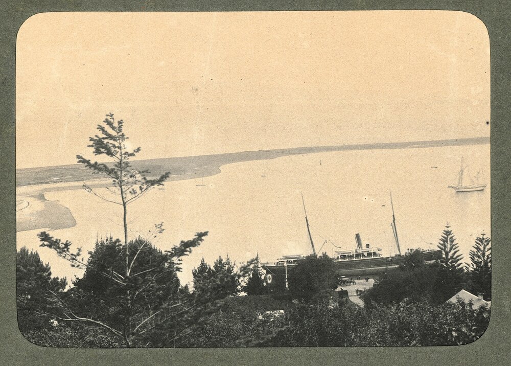 Haulashore Island and Boulder Bank before the Cut