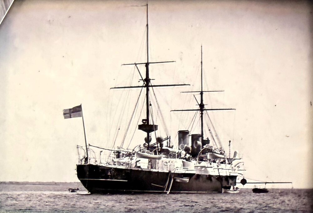 Large ocean going ship