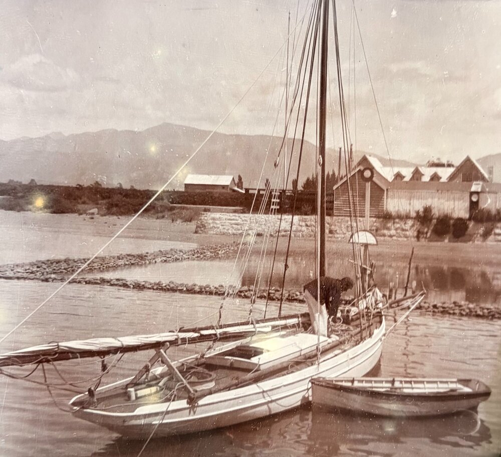 The Madge at Motueka 1900