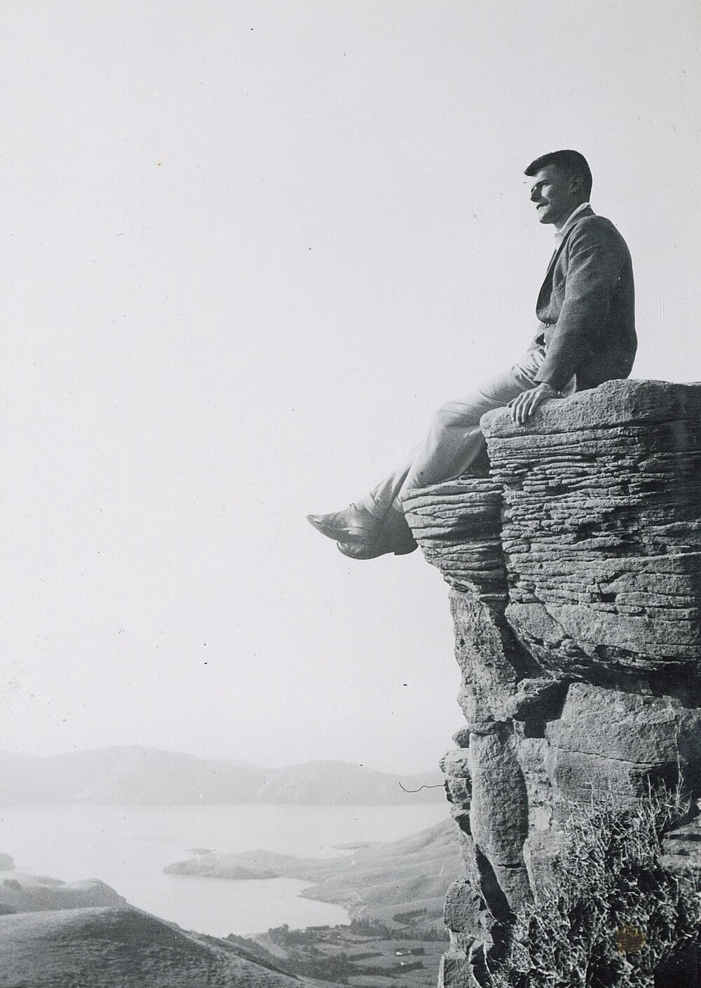 Looking out to the landscape 