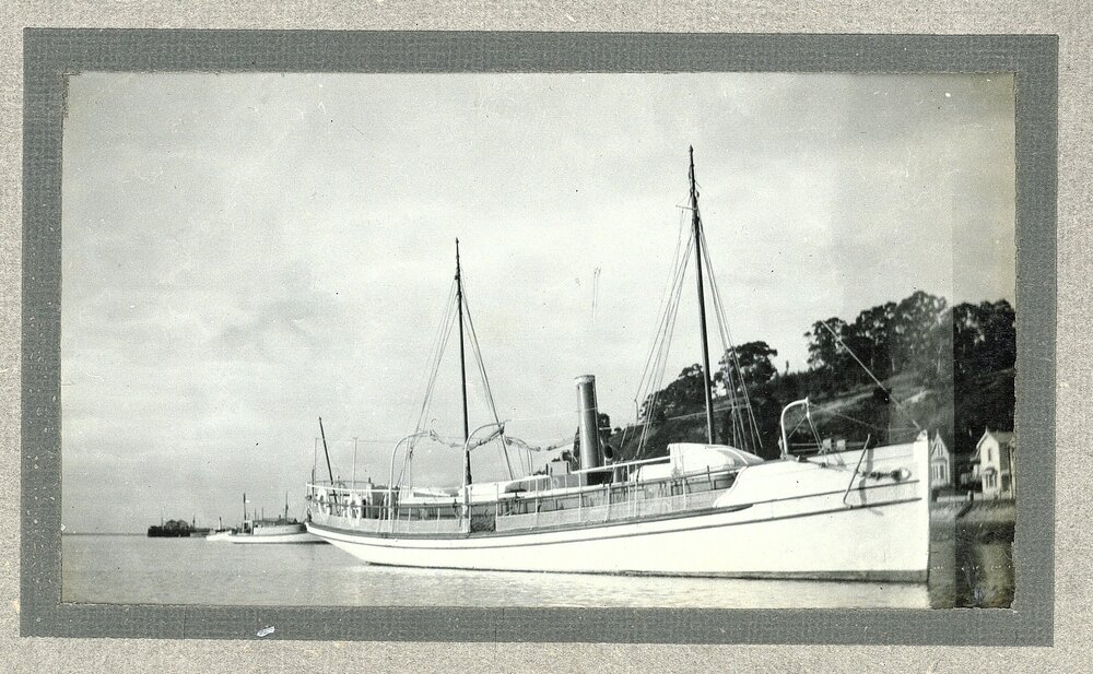 Large boat at Port Nelson