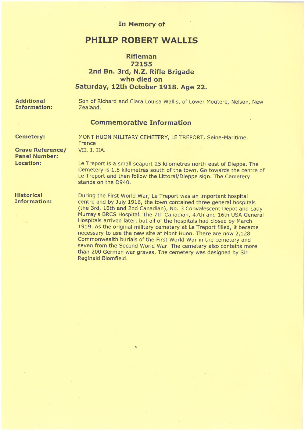 Wallis, Philip Robert