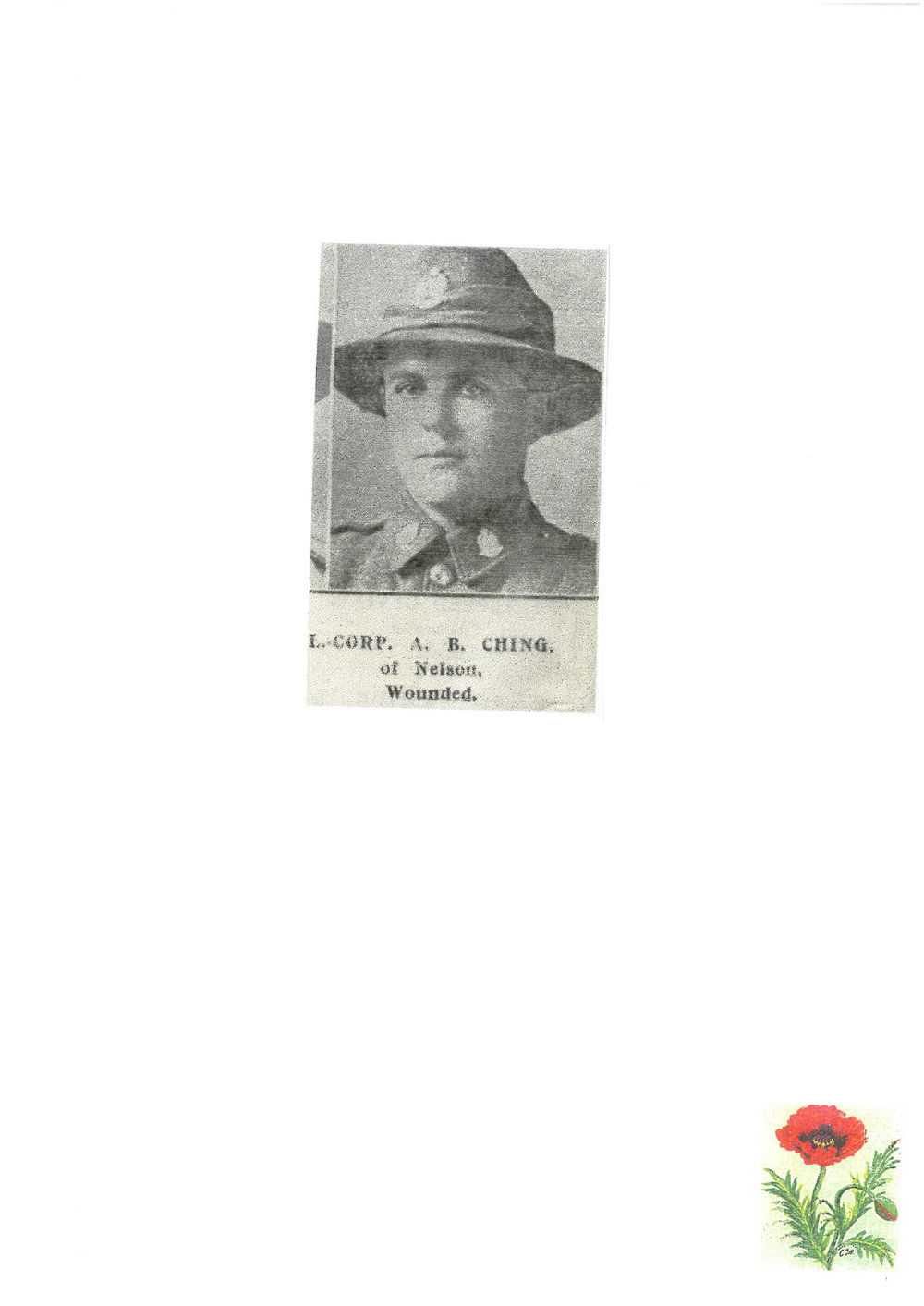 Ching, Leslie George | Tasman Heritage