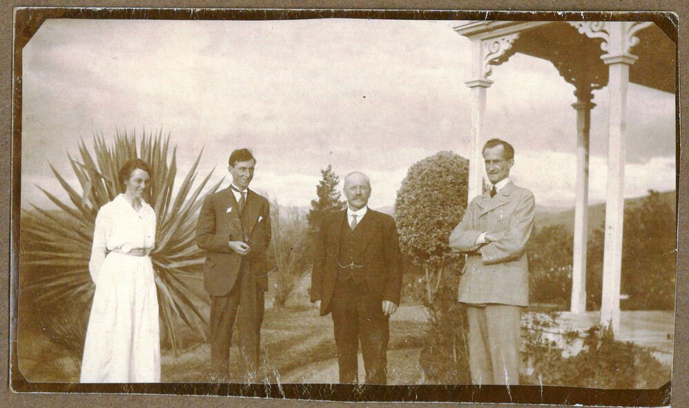 Group of four at Laurel Bank
