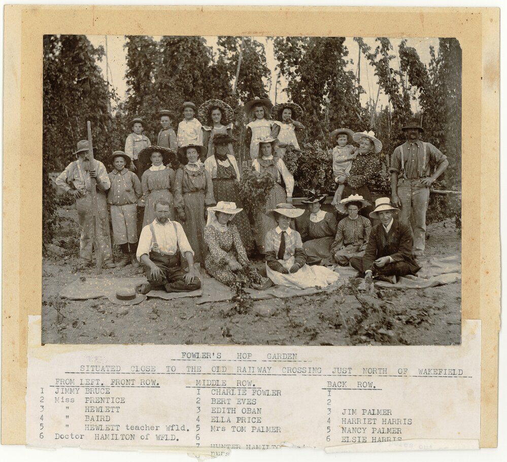 Fowler's Hop Garden Hop Pickers