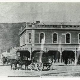 Queen Street Gladstone Road corner c1890s
