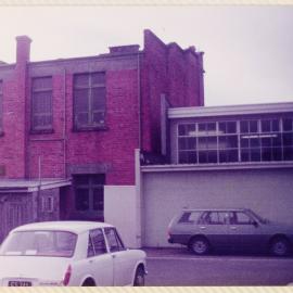 Back view of the building at 265 Queen Street Richmond
