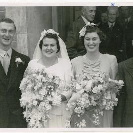 Allan and Kath Bint's wedding