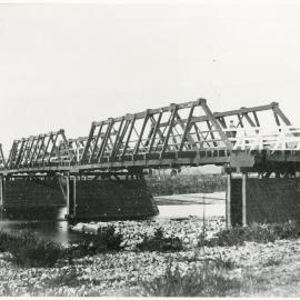Cart bridge across the Wairoa River