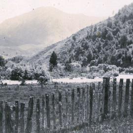 Landscape and fences near Wakefield