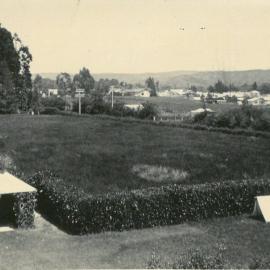 Garden with Wakefield in the background