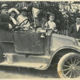George and friends on the road