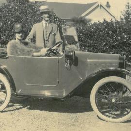 Lady Driver in 1924 Austin 7 Chummy