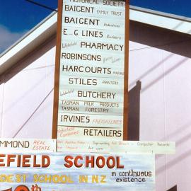 Sponsors of the Wakefield School 150th Celebrations