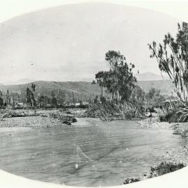 Wai-iti showing flax and native trees