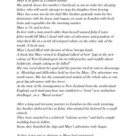 Mary Anne Wallis : a true pioneer of Tasman