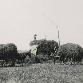 Silage making, Broadview, Hope, 1932